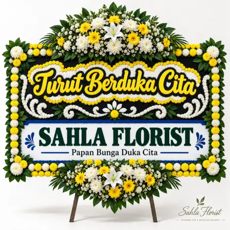 Papan Bunga Duka Cibitung