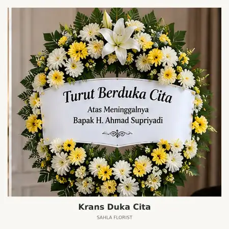Krans Bunga Duka Cibitung
